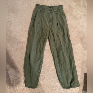 FREE PEOPLE HIGH WAISTED TROUSERS SIZE 6